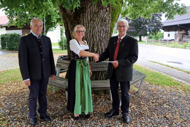 Spendenübergabe Linde Huber Daxenbichler Hilger IMG 03180