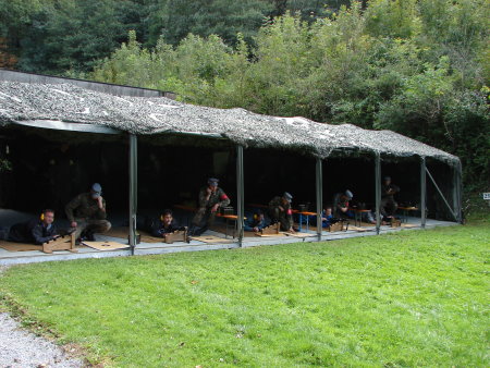 Die Beyhartinger Reservisten in Schußposition