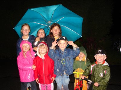 Flurwegler beim Feiern